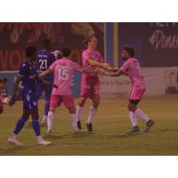 Las Vegas Lights FC celebrates win