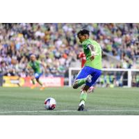 Sounders FC midfielder Léo Chú