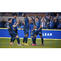 San Jose Earthquakes celebrate win