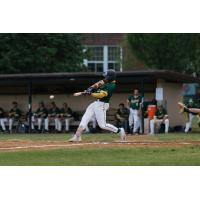 Sanford Mainers' Jeremiah Jenkins at bat