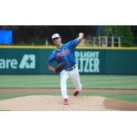 Tacoma Rainiers' Kyle Hart on the mound