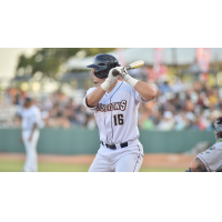 San Antonio Missions' Brandon Valenzuela at bat