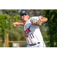 St. Cloud Rox' Jake Burcham in action