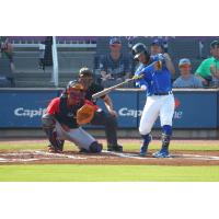 Biloxi Shuckers' Jeferson Quero at bat