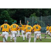 Sanford Mainers celebrate win