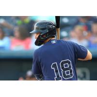 Mississippi Braves' Landon Stephens at bat