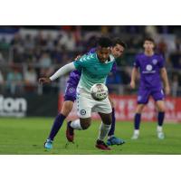 Forward Juan Carlos Obregón Jr. with Hartford Athletic