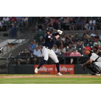 Somerset Patriots' Trey Sweeney at bat