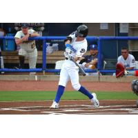 Biloxi Shuckers' Tyler Black in action