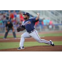 Mississippi Braves pitcher Luis De Avila