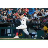 Tacoma Rainiers' Adam Engel at bat