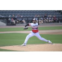 Fayetteville Woodpeckers pitcher Jose Nodal