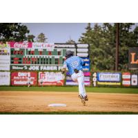 Oscar Serratos of the St. Cloud Rox runs the bases