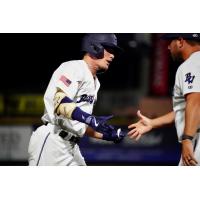 Pensacola Blue Wahoos on game night