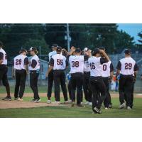 Wisconsin Rapids Rafters celebrate win