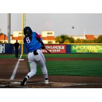 Pensacola Blue Wahoos' Victor Mesa Jr. at bat