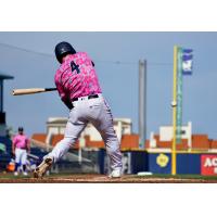 Pensacola Blue Wahoos' Jacob Berry at bat