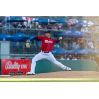 Tacoma Rainiers' Tommy Milone on the mound