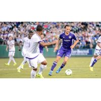 Matt Fondy with Louisville City FC