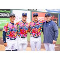 Everett AquaSox Frogstock jerseys