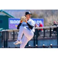 RHP Drew Thorpe with the Hudson Valley Renegades