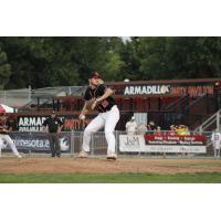 Fargo-Moorhead RedHawks' Colten Davis on the mound