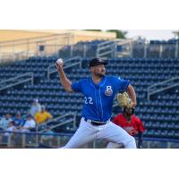 Biloxi Shuckers' James Meeker in action