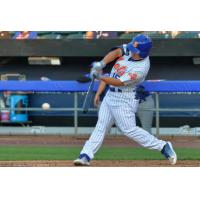 Syracuse Mets' Wyatt Young at bat