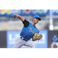 Tampa Tarpons' Yorlin Calderon on the mound