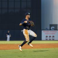 Tampa Tarpons' Jose Colmenares on game night