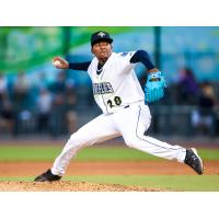 Columbia Fireflies' Emmanuel Reyes On The Mound