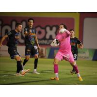 Phoenix Rising FC's Carlos Anguiano on the field