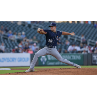 San Antonio Missions' Robby Snelling on the mound