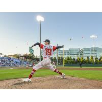 Ottawa Titans' Zac Westcott on the mound