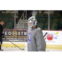 Wenatchee Wild goaltender Mason Beaupit