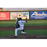 Tri-City Dust Devils' Keythel Key on the mound