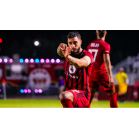 Phoenix Rising forward Manuel Arteaga