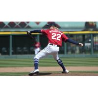 Tacoma Rainiers' Darren McCaughan on the mound