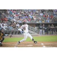 Fayetteville Woodpeckers' Garret Guillemette at bat