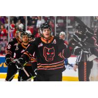 Defenceman Keegan Slaney with the Calgary Hitmen