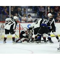 Vancouver Giants battle the Victoria Royals