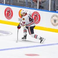 Rockford IceHogs defenseman Nolan Allan