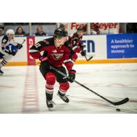 Vancouver Giants' Connor Dale on game night