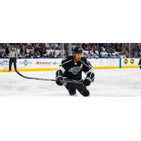 Ontario Reign's Akil Thomas on the ice