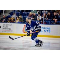 Worcester Railers' Jack Quinlivan on the ice