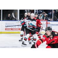 Kelowna Rockets left wing Ben Thornton