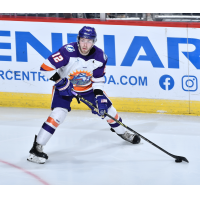 Forward Brayden Guy with the Orlando Solar Bears