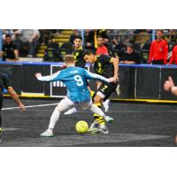 St. Louis Ambush's Skylar Funk versus Milwaukee Wave's Luan Oliveira