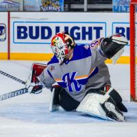 Knoxville Ice Bears' Cody Karpinski in action