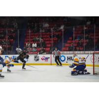 Saskatoon Blades' Austin Elliott on game night